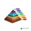 TCC™ Natural 7 Chakra Stone Pyramid